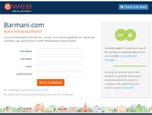 Tablet Screenshot of barmani.com